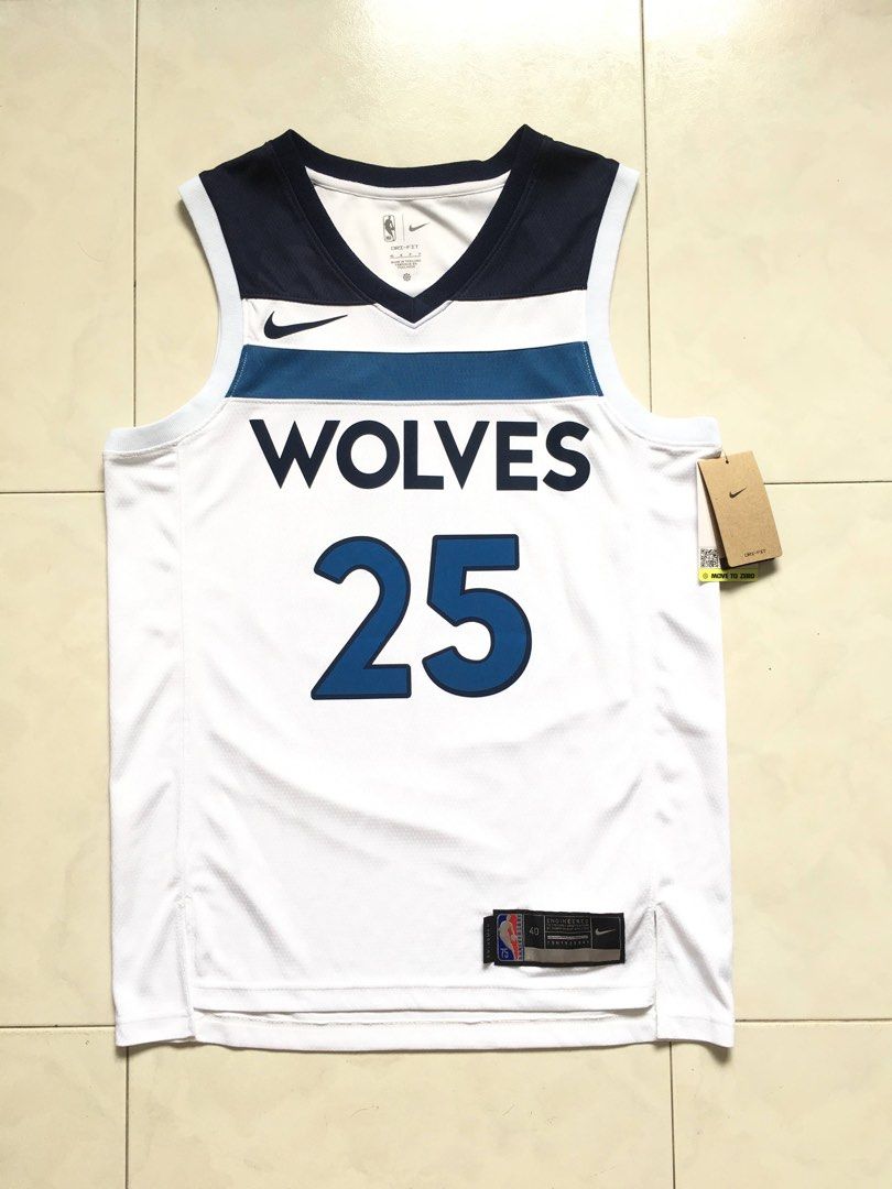Timberwolves jersey rose sale