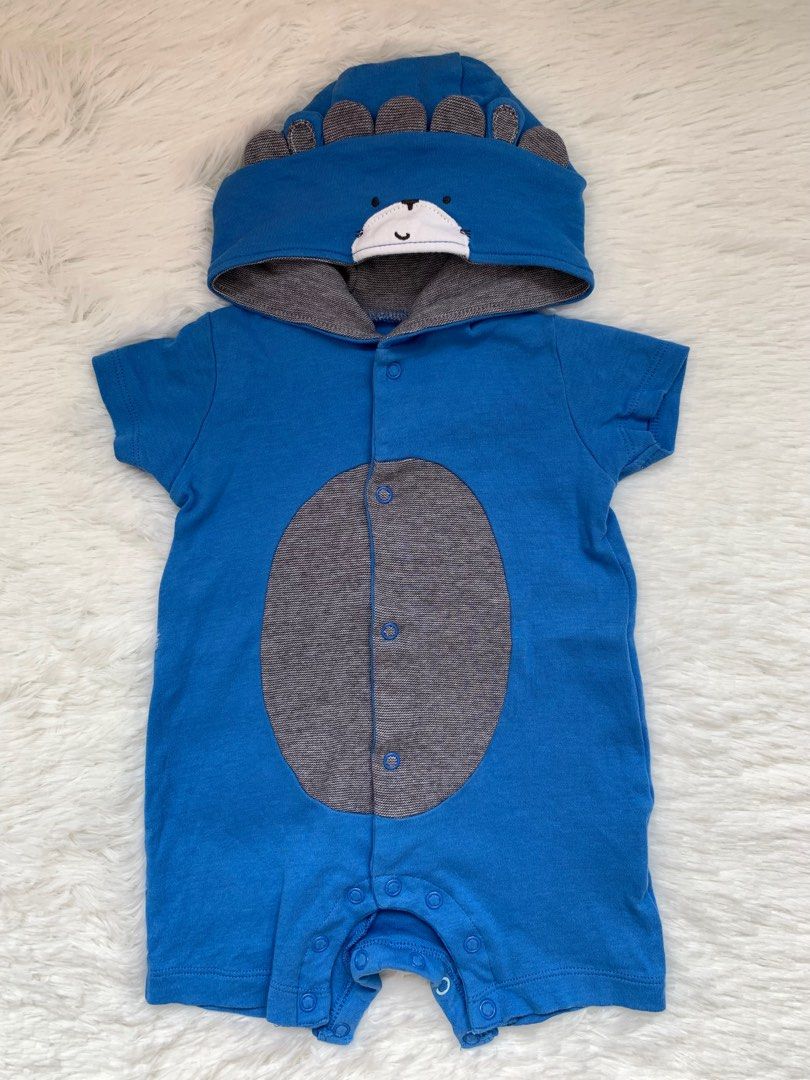 Bear hoodie deals romper