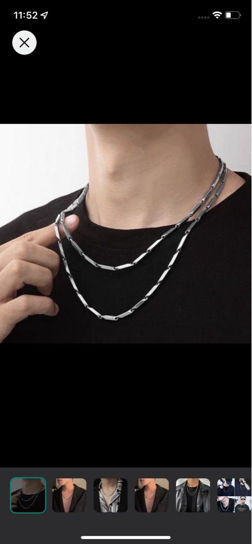 Men's sales choker necklaces
