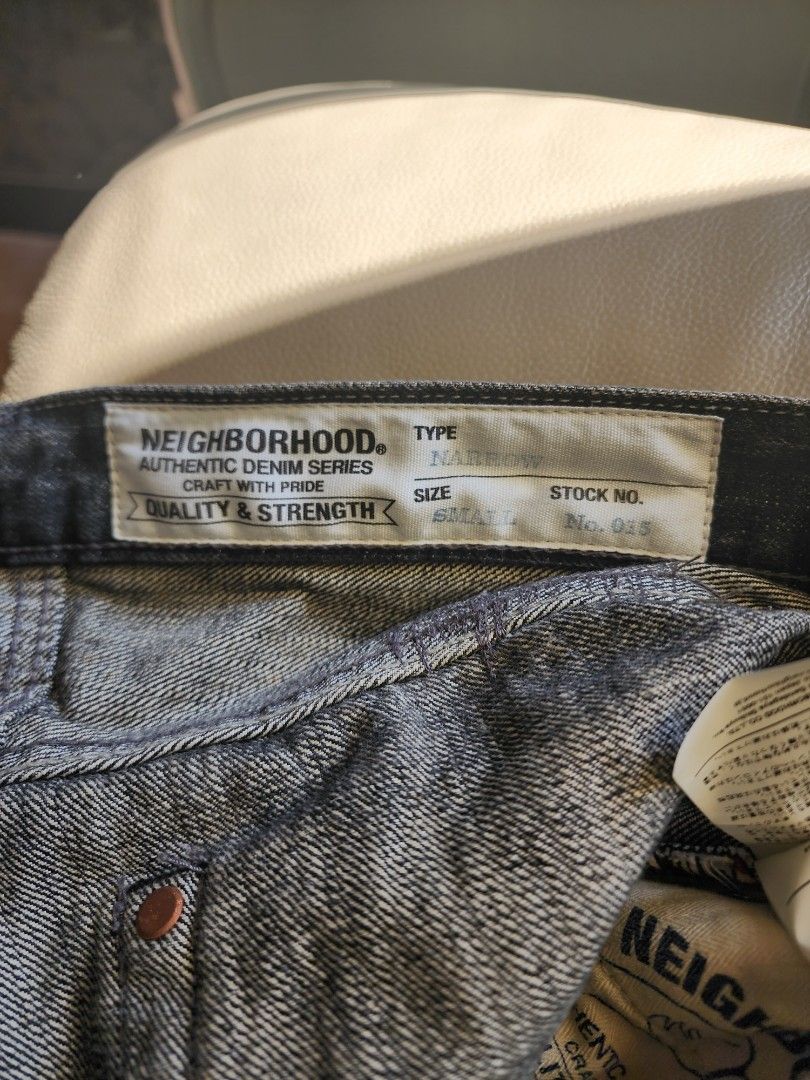 Neighborhood 15AW Quiet Savage Narrow 14Oz, 男裝, 褲&半截裙