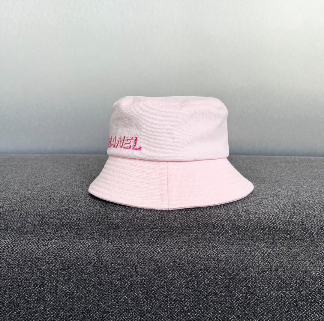NEW Chanel 22P Bucket Hat Size S Pink