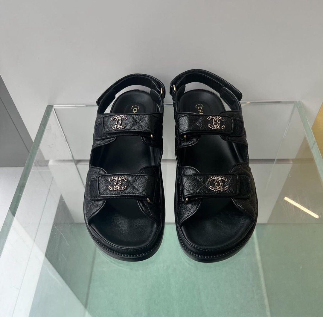 Chanel flip flops mens sales