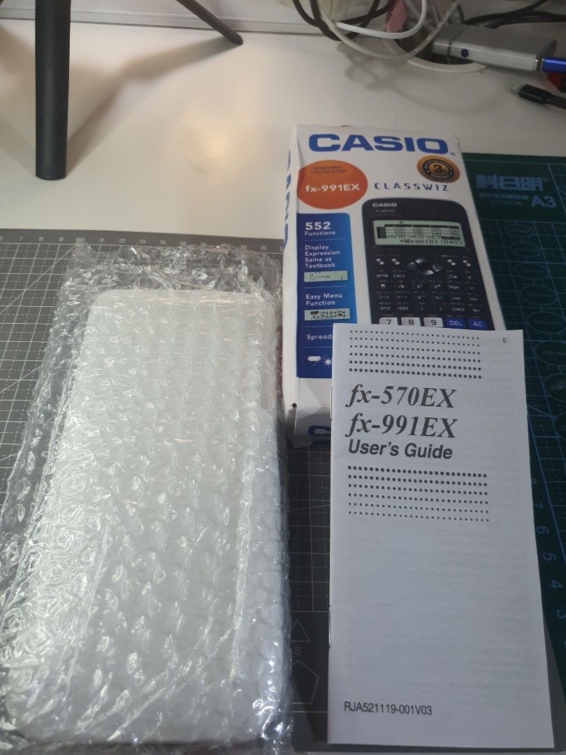 全新科學計數機 *New* CASIO Classwiz Scientific Calculator fx-991EX / QR code ...