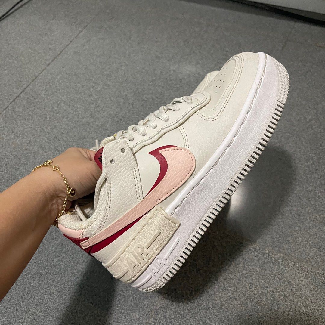 Air force 1 sales phantom echo pink gym red