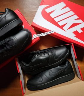 Nike Ebernon Low "Triple Black" 💣