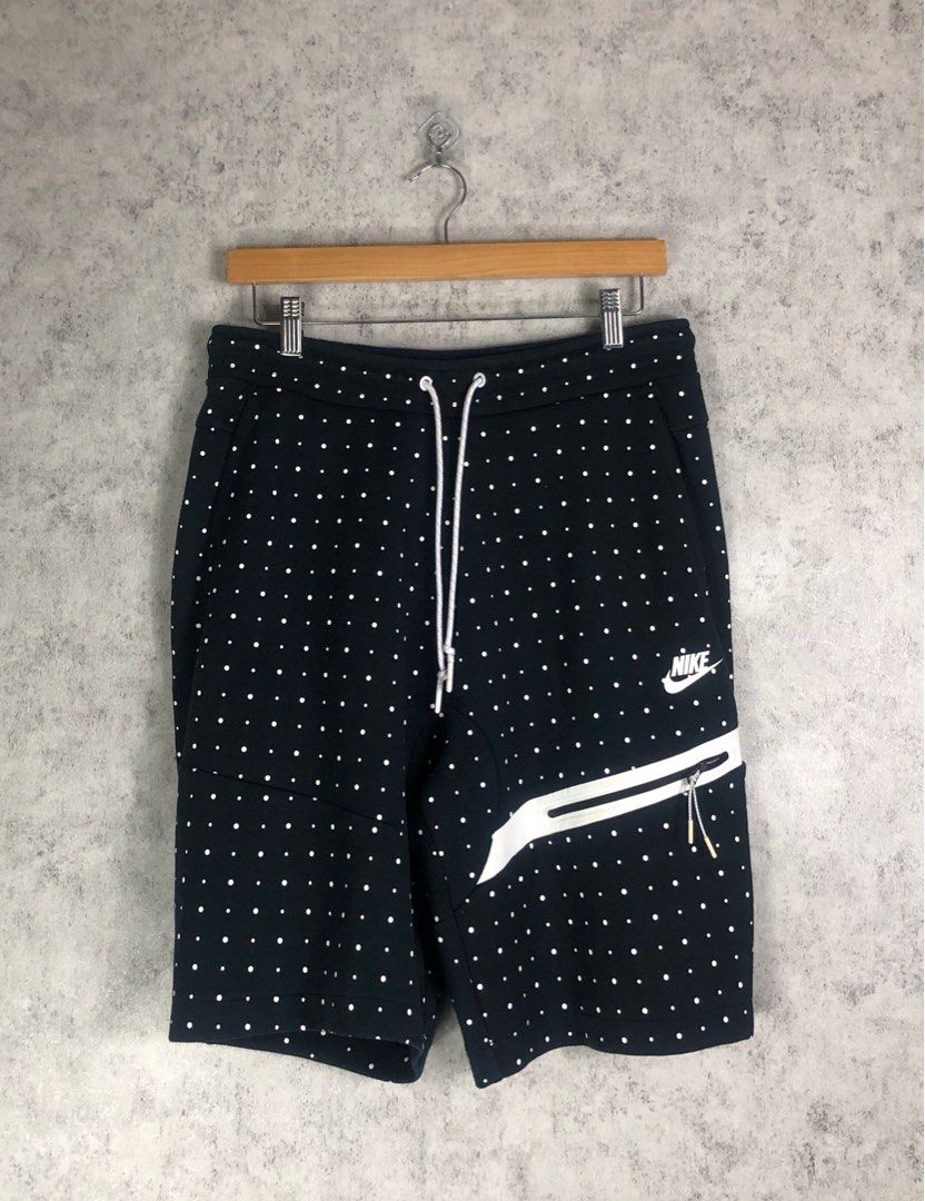 Nike tech fleece shorts new arrivals polka dot