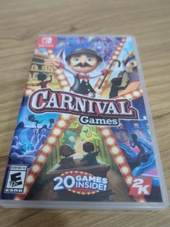 Physical Game Card Nintendo Switch Carnival Games