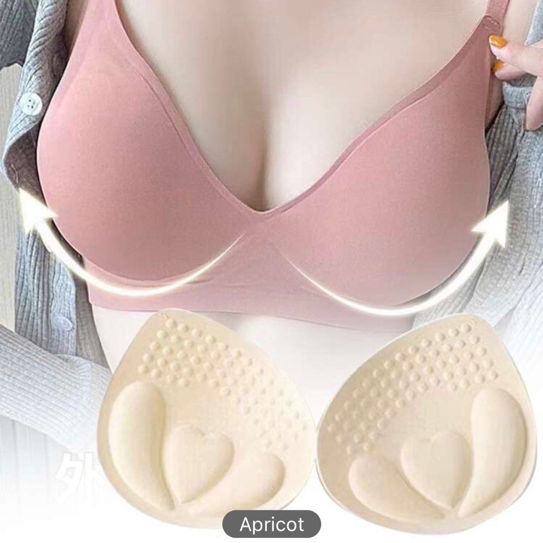 Bra Pads Thick Silicone Bra Inserts Push Up Cleavage 