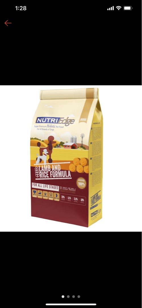 Nutriedge lamb online and rice