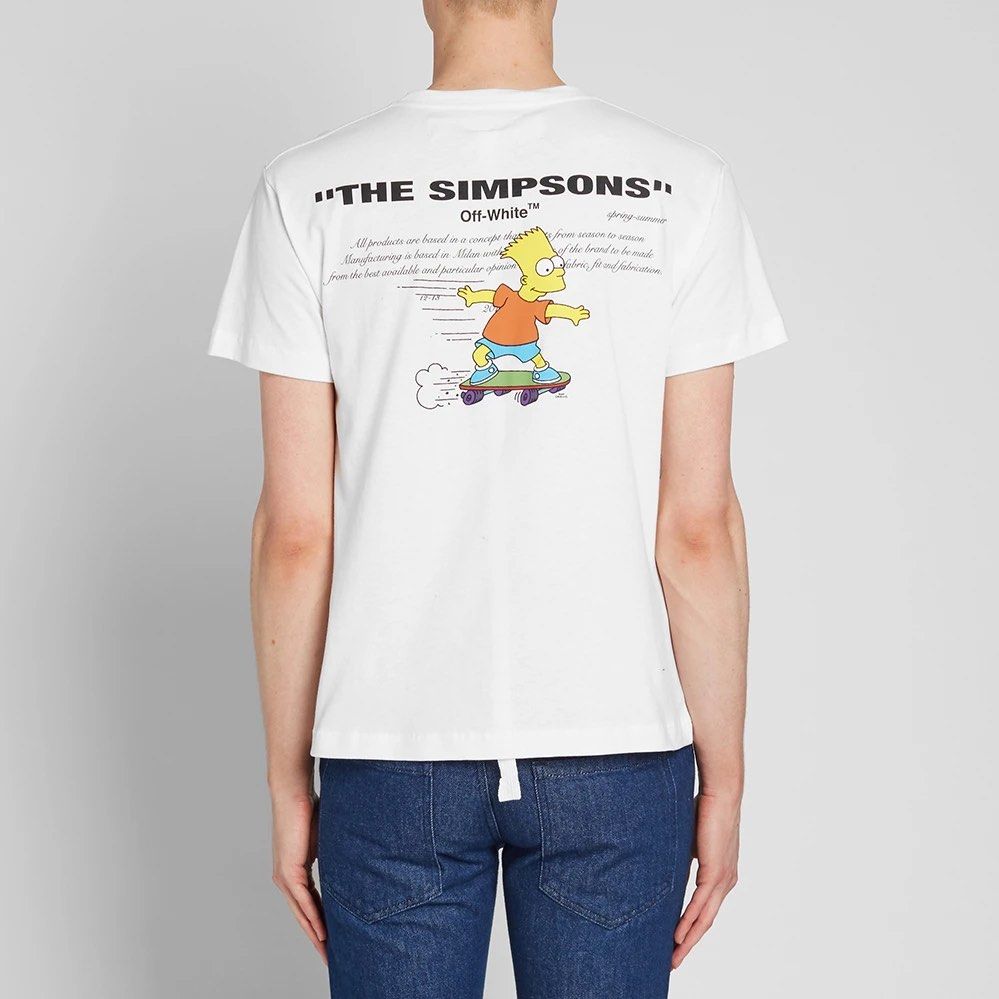 Off white simpsons outlet public enemy