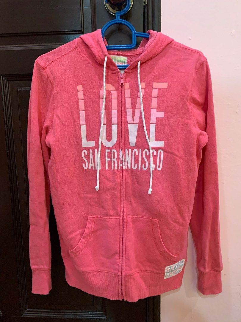 Vintage Old Navy California Hoodie Jacket Women s Fashion Coats Jackets and Outerwear on Carousell
