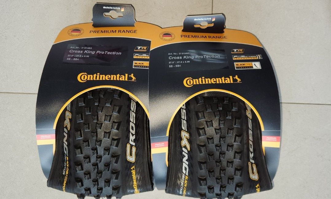 One Pair Continental Cross King Protection 27.5 x 2.3 58 584