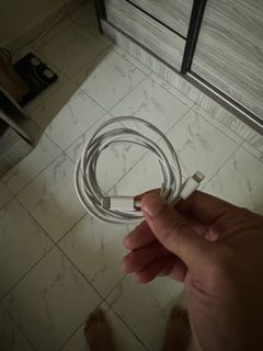 Original Apple Cable USB-C to Lighting - iPhone/iPad - Price: RM50 - Condition: 10/10