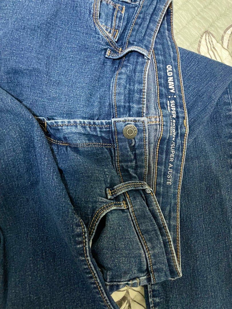 Old navy denim pants top