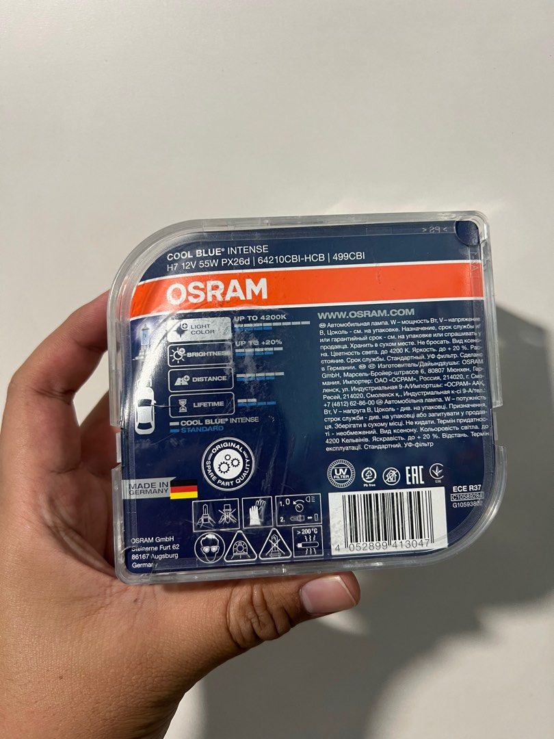 Osram H7 Bulb, Car Accessories, Accessories on Carousell