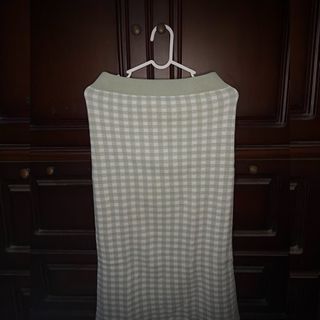 OUDRE Sage Knit Skirt