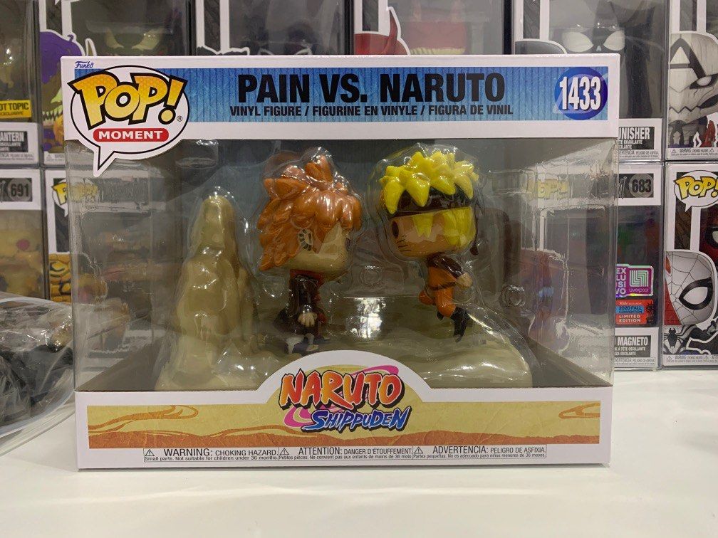 Naruto: Shippuden Pain vs. Naruto Funko Pop! Moment #1433