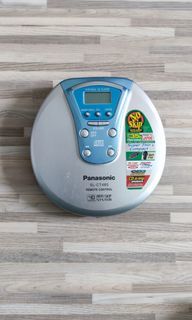 Panasonic CD Walkman SL-CT485 Portable Player Discman Compact Disc not Sony - Working , Made in Japan