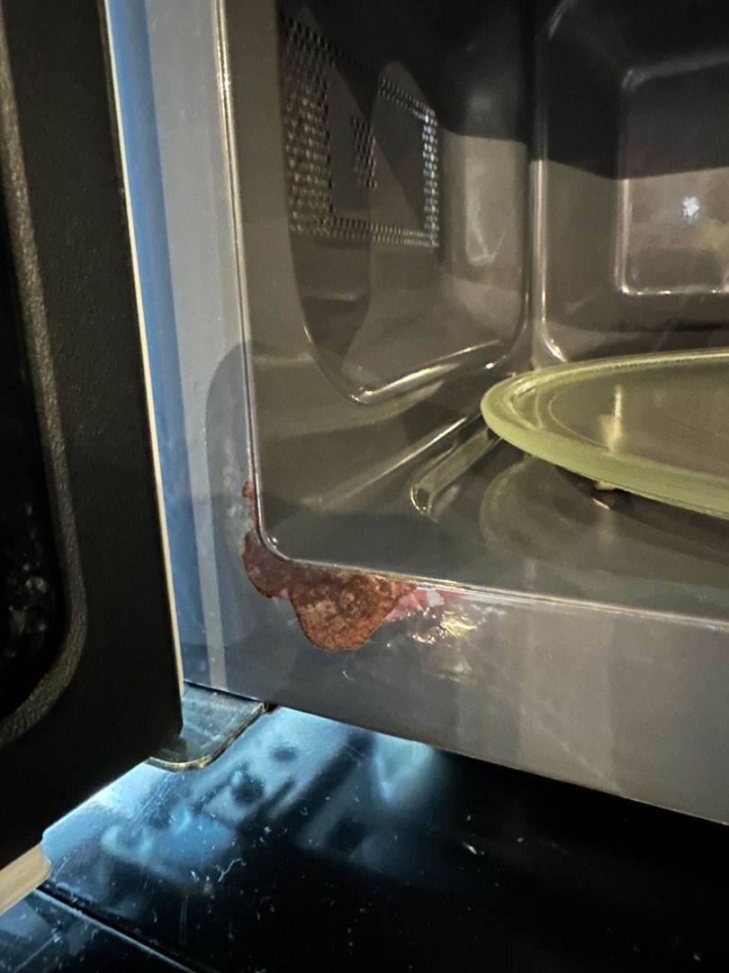 Panasonic Microwave (Got rust at the side), TV & Home Appliances ...