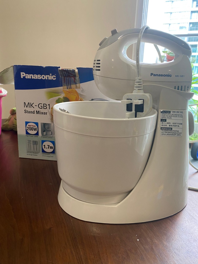 Panasonic stand mixer MK-GB1, TV & Home Appliances, Kitchen Appliances ...