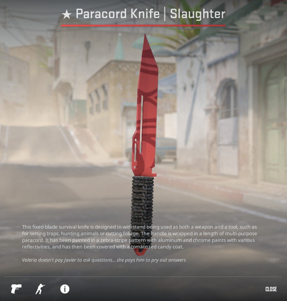 Paracord Knife Slaughter, Video Gaming, Gaming Accessories, InGame
