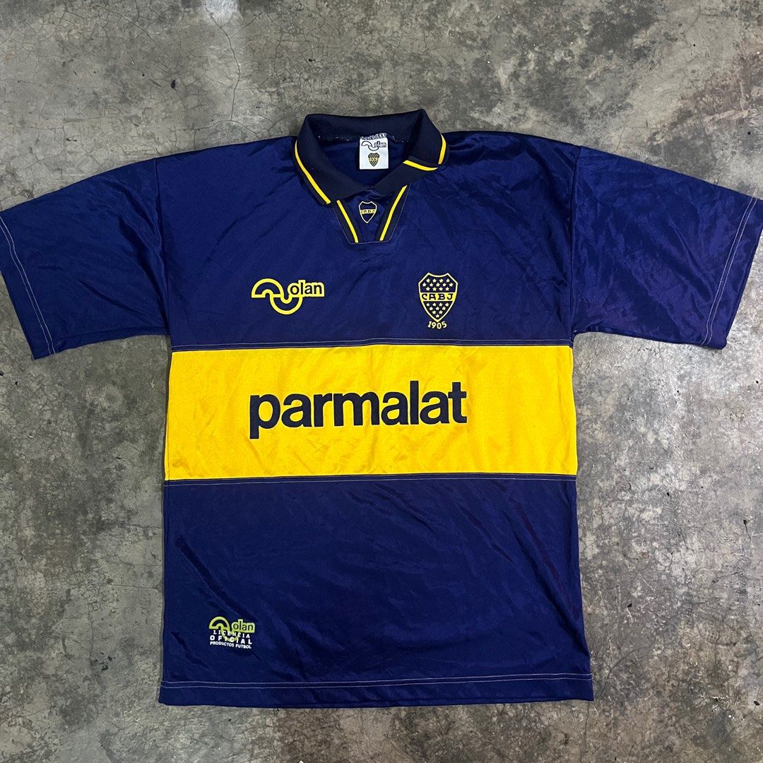 Boca juniors hot sale parmalat shirt