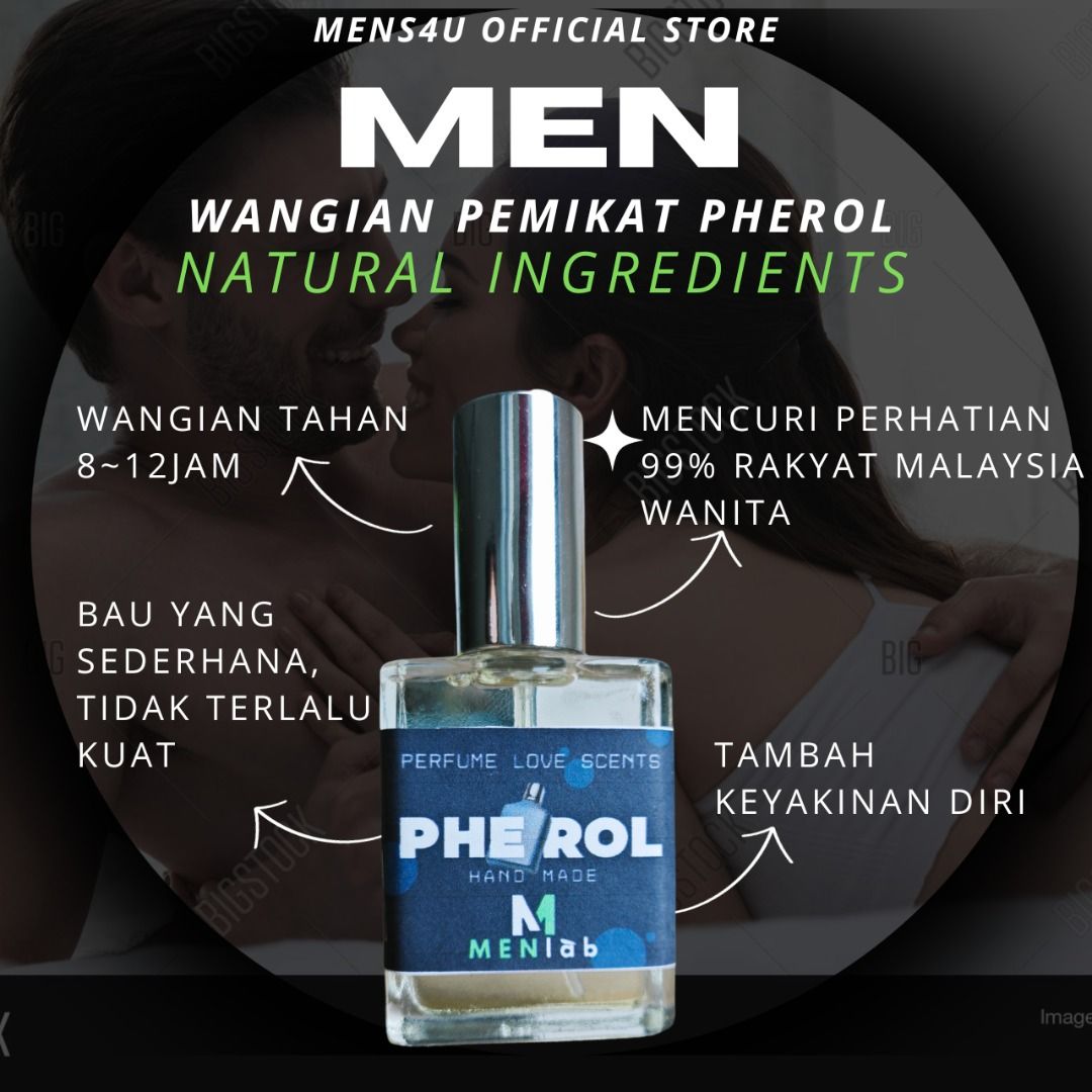 PheroL Perfume Men Minyak Wangi Pheromone Beauty Personal