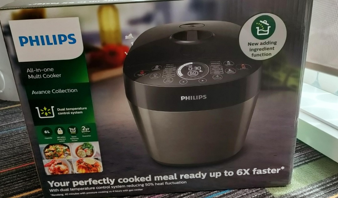 Philips All-in-one Multi Cooker, TV & Home Appliances, Kitchen ...