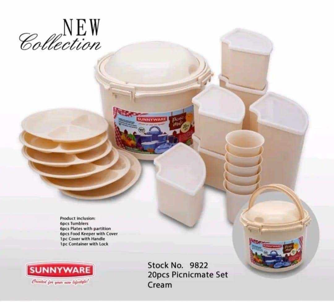 Picnic Set (Category: Other Kitchenware & Tableware) located in Manila. Submitted by redonlineshop (Listing ID 1267984641, Image 1). Description: Picnic Set ₱550 ON HAND BRAND NEW Mode of Payment: Gcash,COD Same day delivery + Delivery Fee.