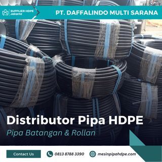 Pipa HDPE 3/4 Inch (25mm) PN 16 100 Meter
