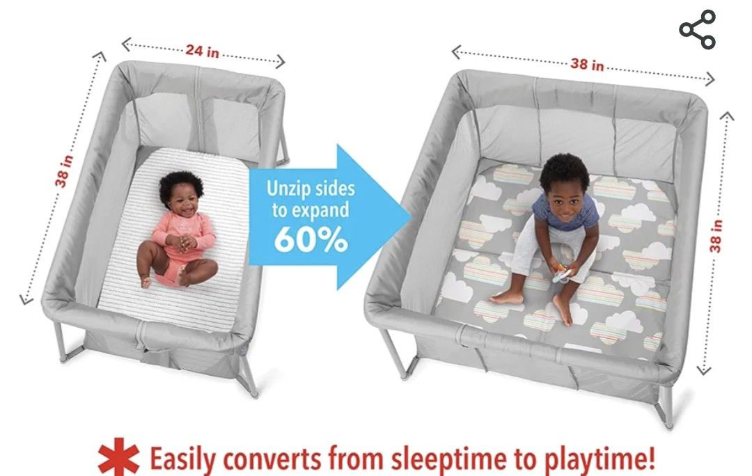 Skiphop Expandable Playpen From Day to Night ), Babies Kids