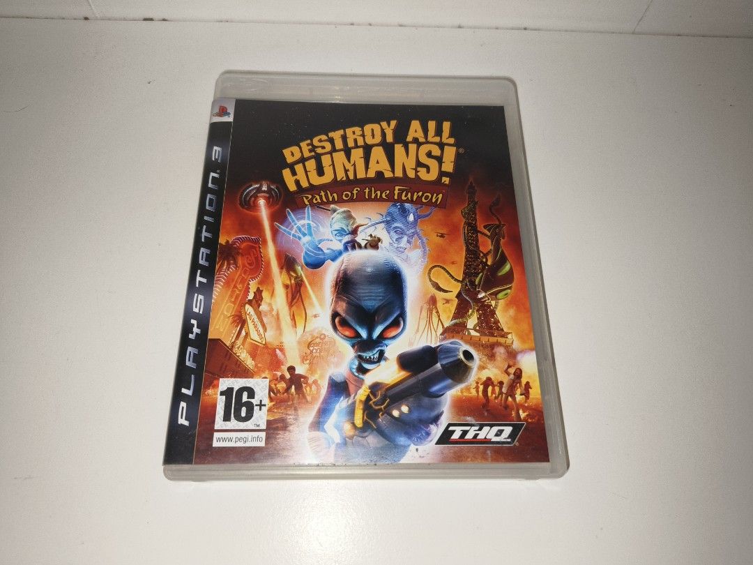 Destroy all humans path top of the furon ps3