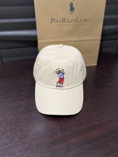 Polo Ralph Lauren Bear Golf Beige Cap