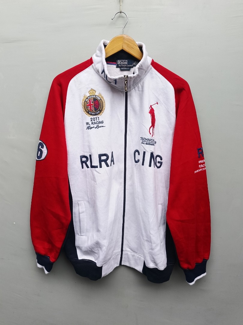 Polo RL Racing Jacket (GBR), Men's Fashion, Coats, Jackets and ...
