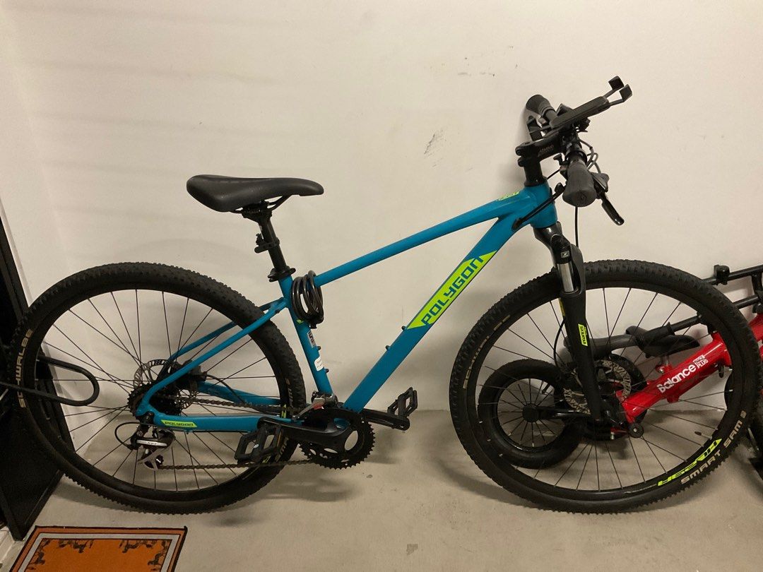 Polygon Heist X2 hybrid bike (still under warranty), Sports Equipment