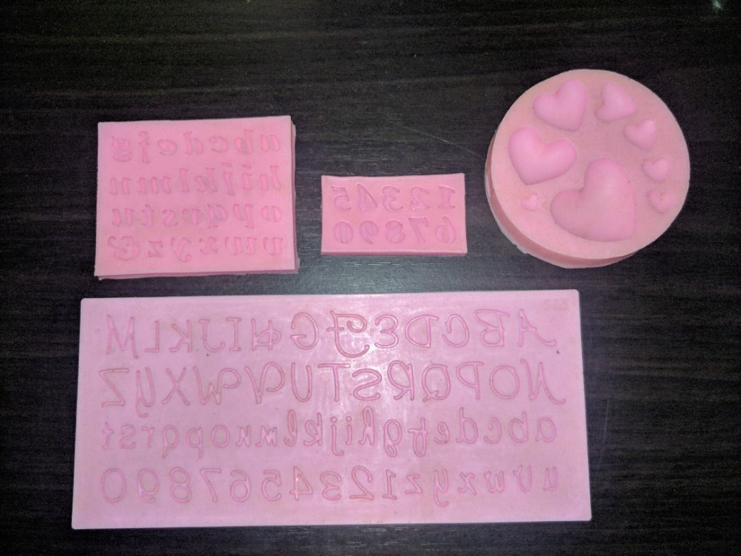 Polymer Clay Tools - Mold, Stamp, Cutter, Storage (Category: Craft Supplies & Tools) located in Dasmarinas. Submitted by jarzy82 (Listing ID 1267995280, Image 3). Description: Polymer clay crafting tools: - Elegant letter mold - Number mold - Lowercase letter mold (may issue yung "e" -- see photo) - Mini cupcake molds - Heart mold - Letter stamps (lowercase and uppercase) - Hexagon cutters - Tiny bottles - 2 Storage boxes P400 for everything MOP: