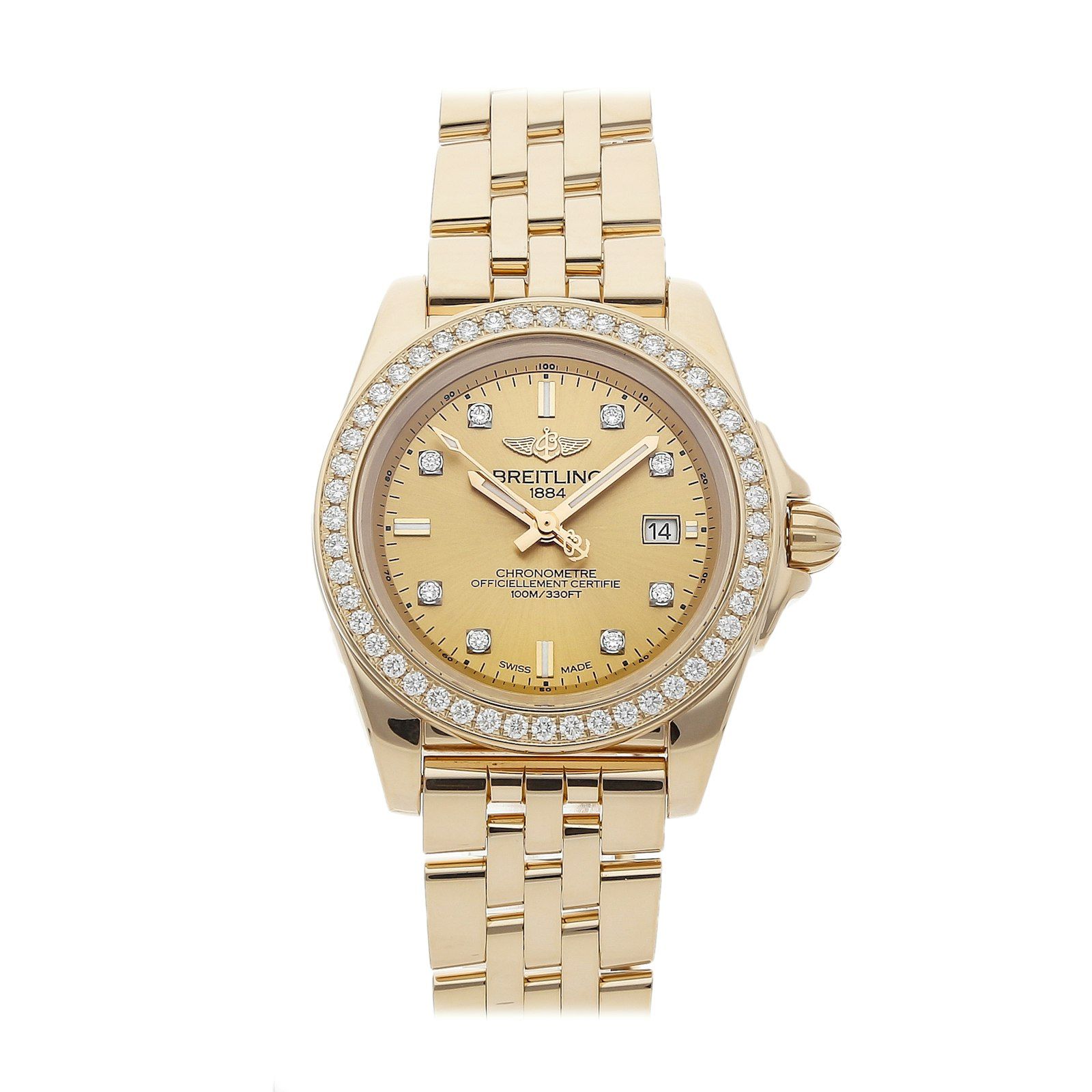 Pre Owned Breitling Galactic 32 Sleek H7133053H550
