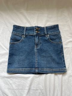 100+ affordable low rise denim skirt For Sale
