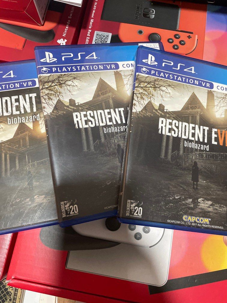 PS4 Games Resident Evil 7 Biohazard Vr compatible