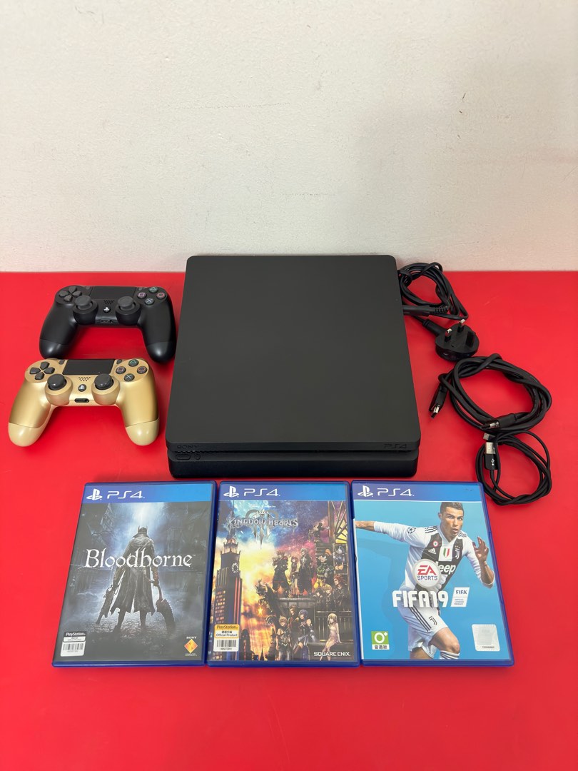 ps4 slim 1tb free delivery 1 month warranty Video Gaming