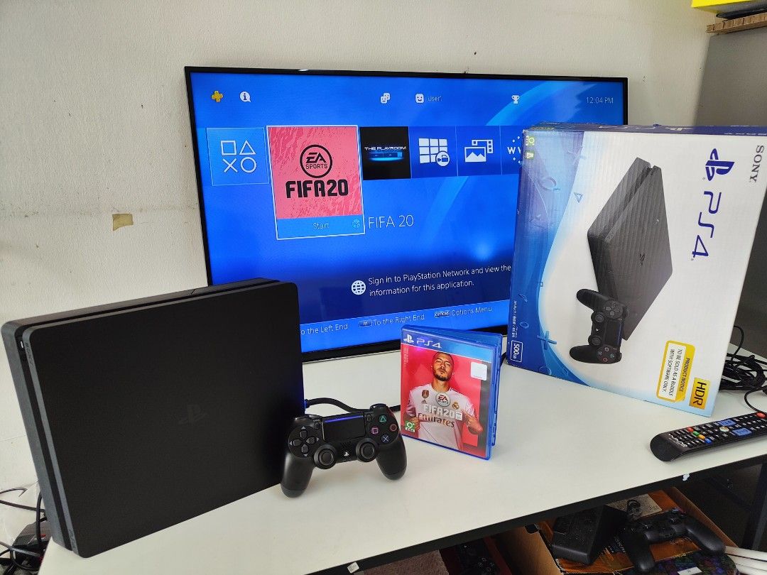 Ps4 500gb with shop fifa 20