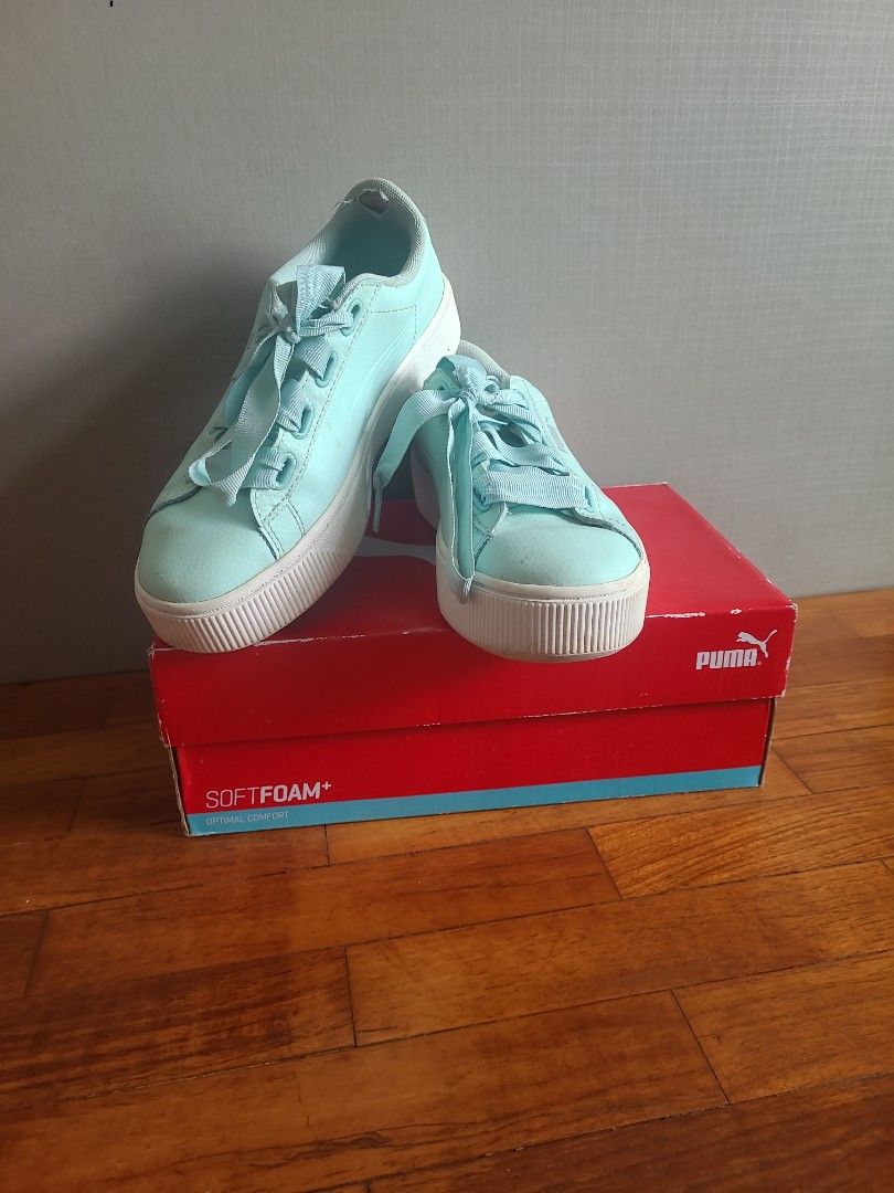 Puma Vikky Stacked Ribb Core Women s Fashion Footwear Sneakers