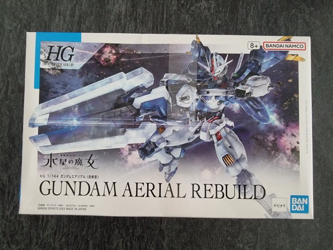 (Ready stock) HG Gundam Aerial Rebuild (Category: Gundam Model Kits) located in Singapore. Submitted by splendor_hobby (Listing ID 1267985869, Image 1). Description: Meetup at Seng Kang MRT / Layar LRT.