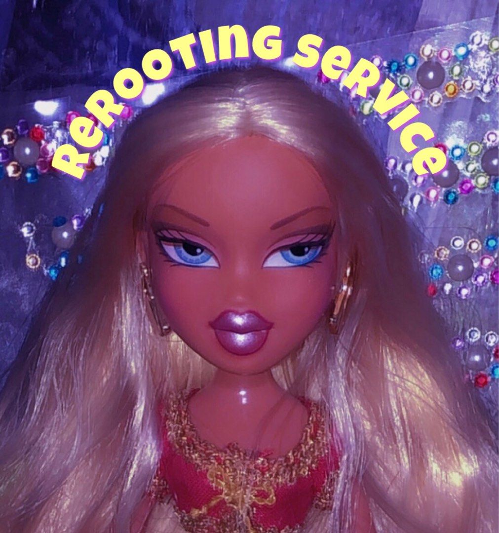 Rerooting Service For Dolls (Bratz, Barbie, Myscene, etc.) (Category: Hair) located in Santa Rosa. Submitted by LagoonaRules1 (Listing ID 1268124331, Image 1). Description: ✨REROOTING SERVICE✨ 💋 Glue method - 400 pesos only per head with FREE style of your choosing‼️ Pros: - Hair strands are secured - Completion of work takes less time (Can be done in as early as 3-4 days‼️) HAIR RATES: ✨SARAN (PER COLOR) 340 - 30 grams 540 - 50 grams ✨NYLON (PE
