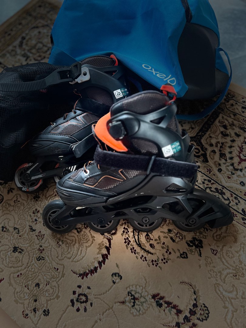Rollerblades with bag), Sports Equipment, Sports & Games, Skates