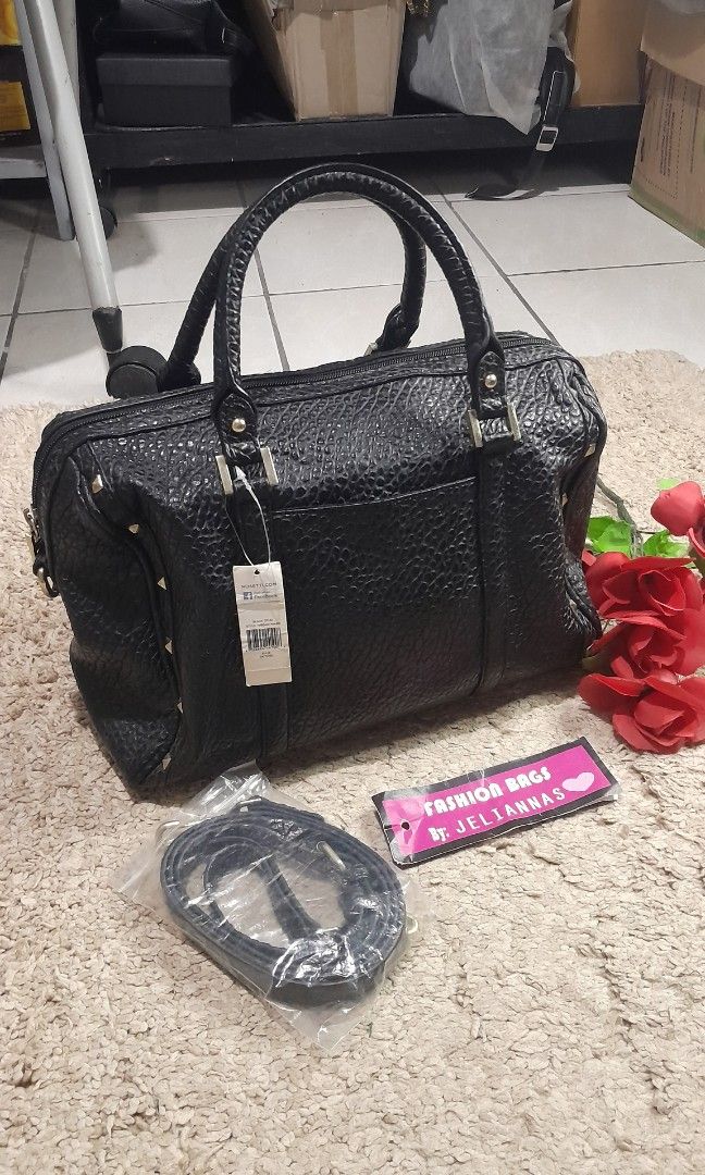 Rosetti purse shoulder bag black brown | Bags, Shoulder bag, Black and brown