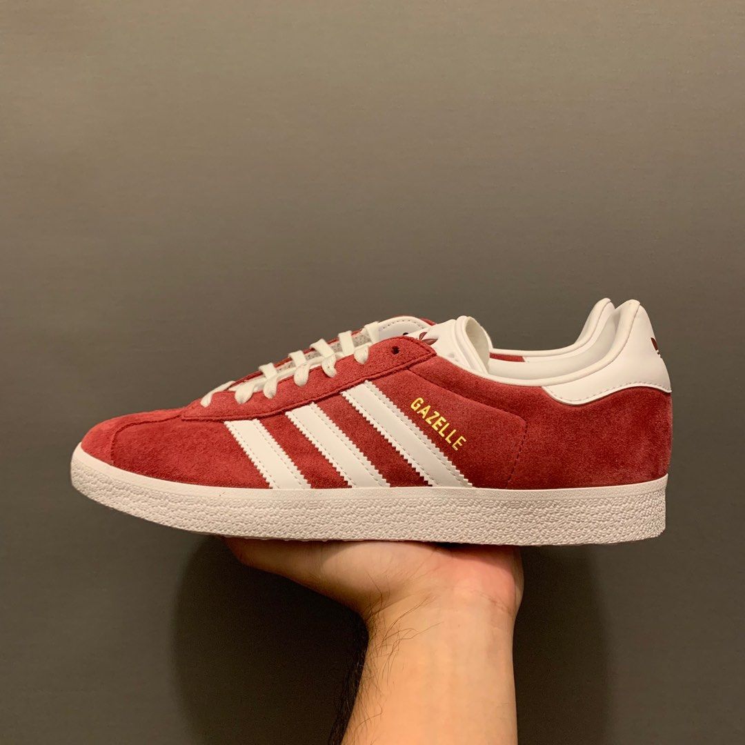 SALE ADIDAS ORIGINALS GAZELLE BURGUNDY MAROON Men s Fashion