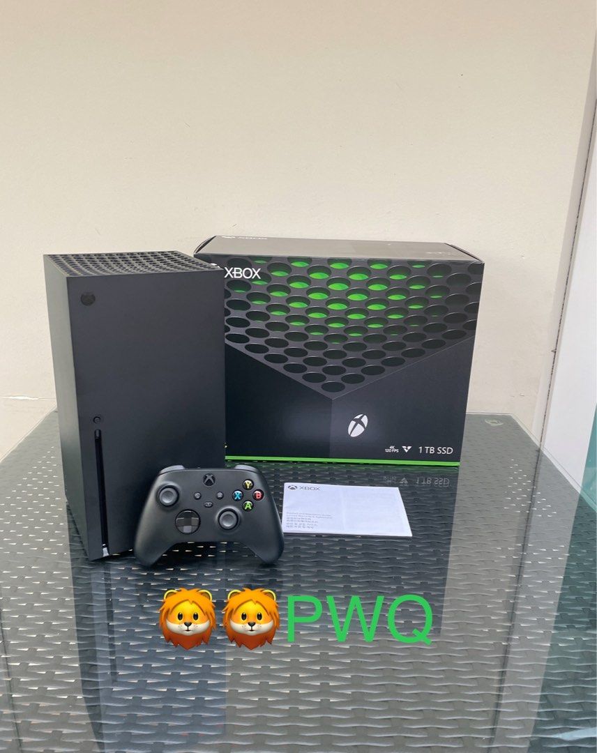 Sale Local Set Xbox Series X 1TB Console 10 Months Local Warranty Full Boxed Set 4K HDR Capable