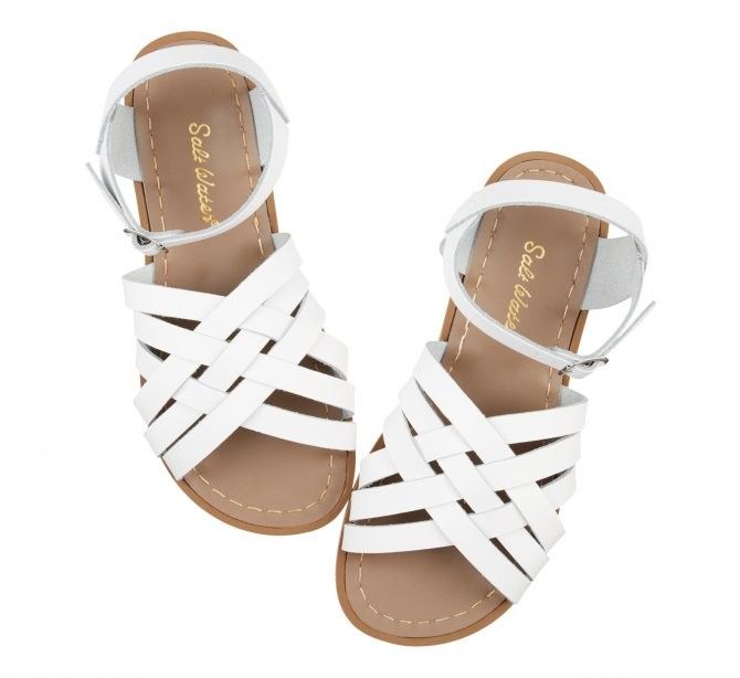 White sandals cheap size 1
