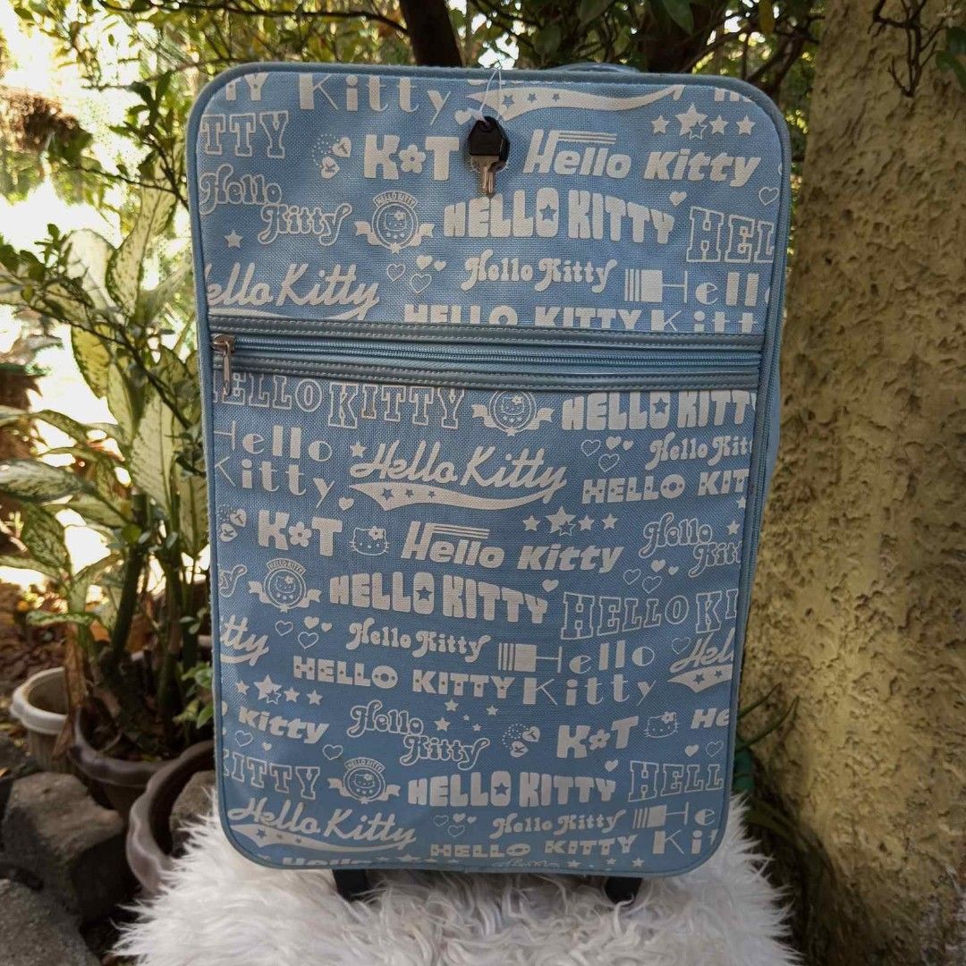 SANRIO Hello Kitty Luggage Trolley Bag, Hobbies & Toys, Travel, Luggage